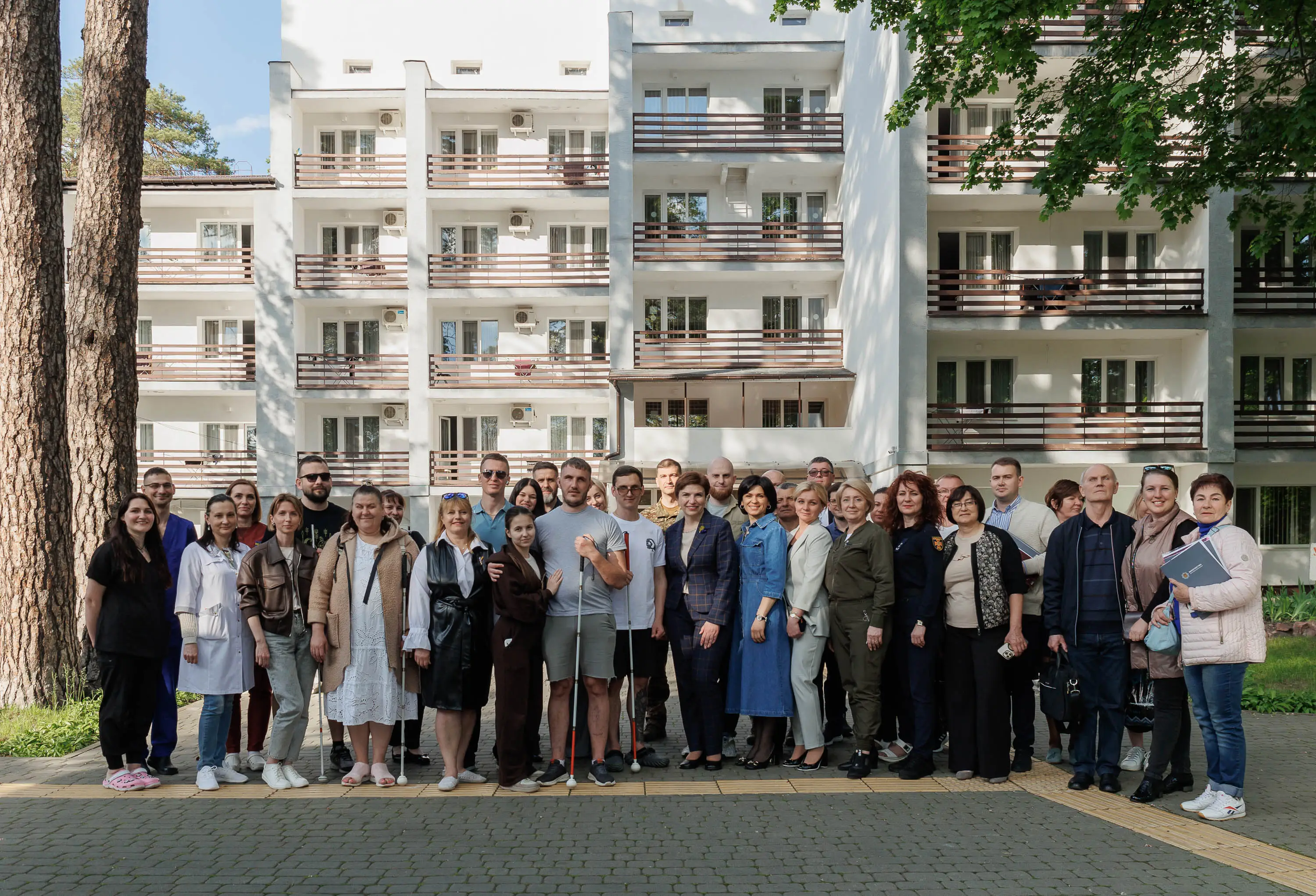 Зображення для новини У МВС обговорили виклики та досягнення реабілітаційної програми "Перезавантаження" для ветеранів із втратою зору