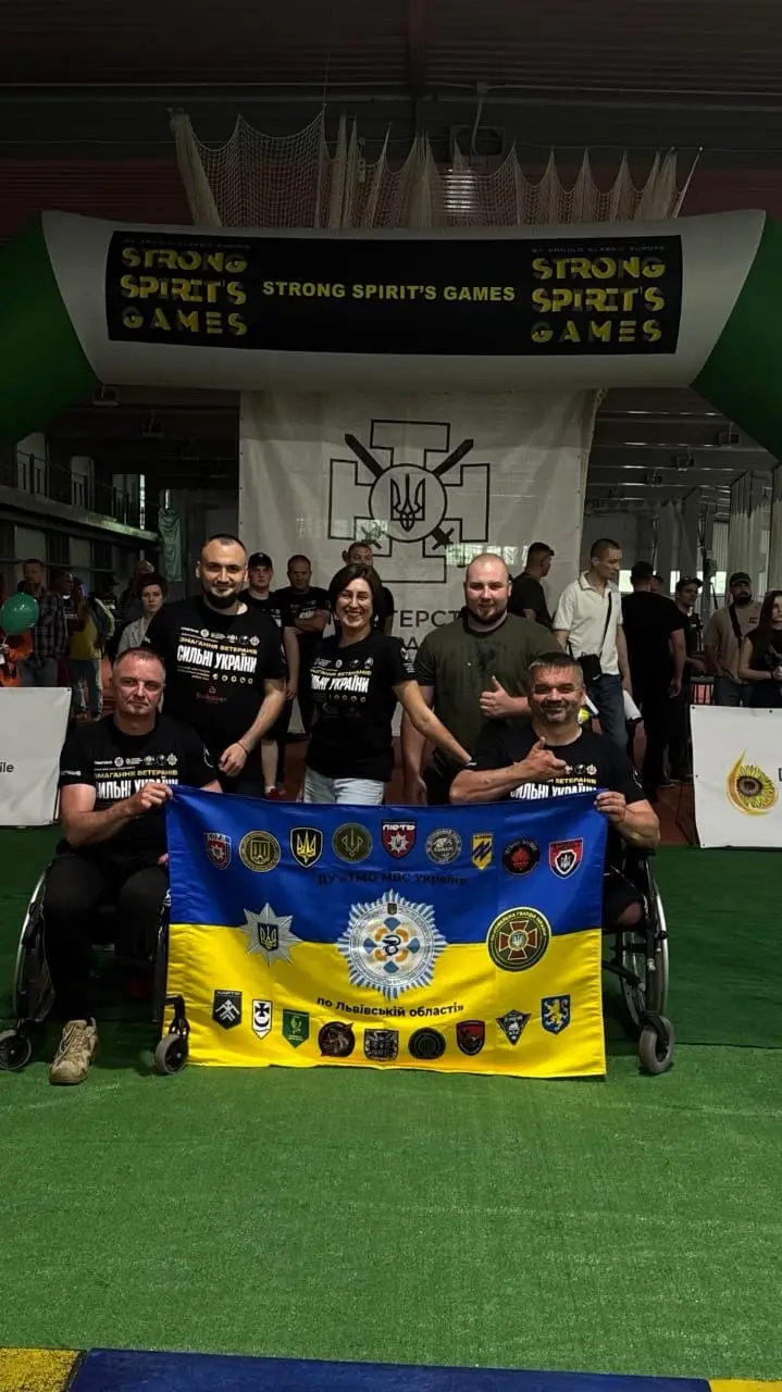 Зображення для новини Всеукраїнські змагання з адаптивних видів спорту "Сильні України", м. Кропивницький