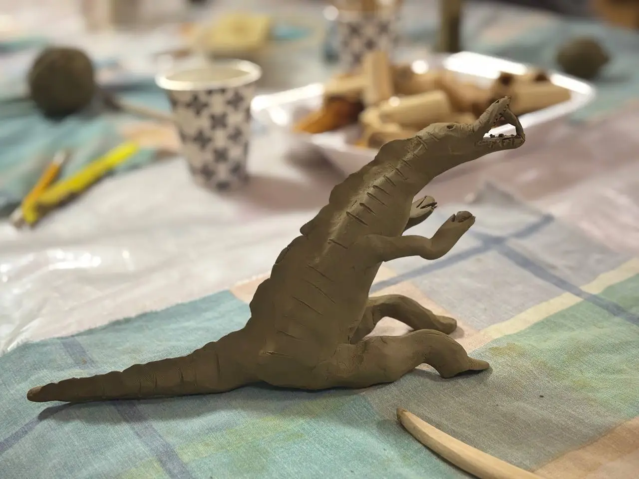 Зображення для новини Майстер-клас з гончарства для поранених військовослужбовців та поліцейських у Тернополі: мистецтво, що лікує душу