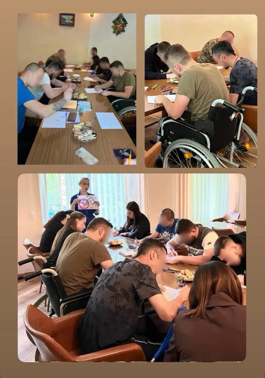 Зображення для новини Арттерапія для захисників: нейрографіка як інструмент психологічного відновлення.