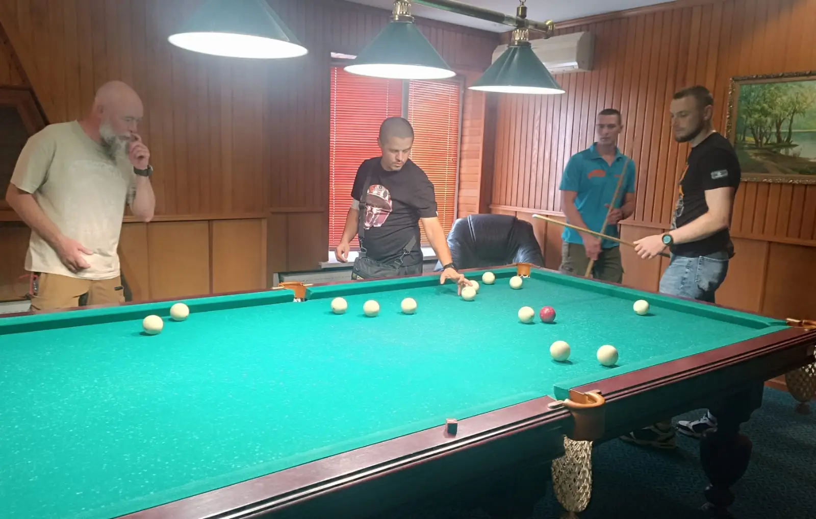 Зображення для новини Більярд за графіком ,Східне ТМО МВС