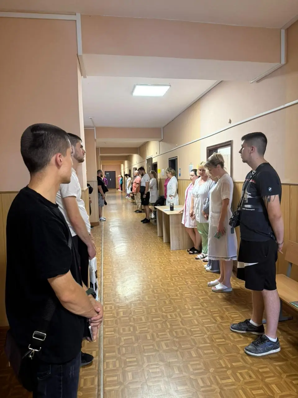 Зображення для новини ДУ "Східне ТМО МВС України" вшанували пам'ять загиблих медичних працівників хвилиною мовчання.