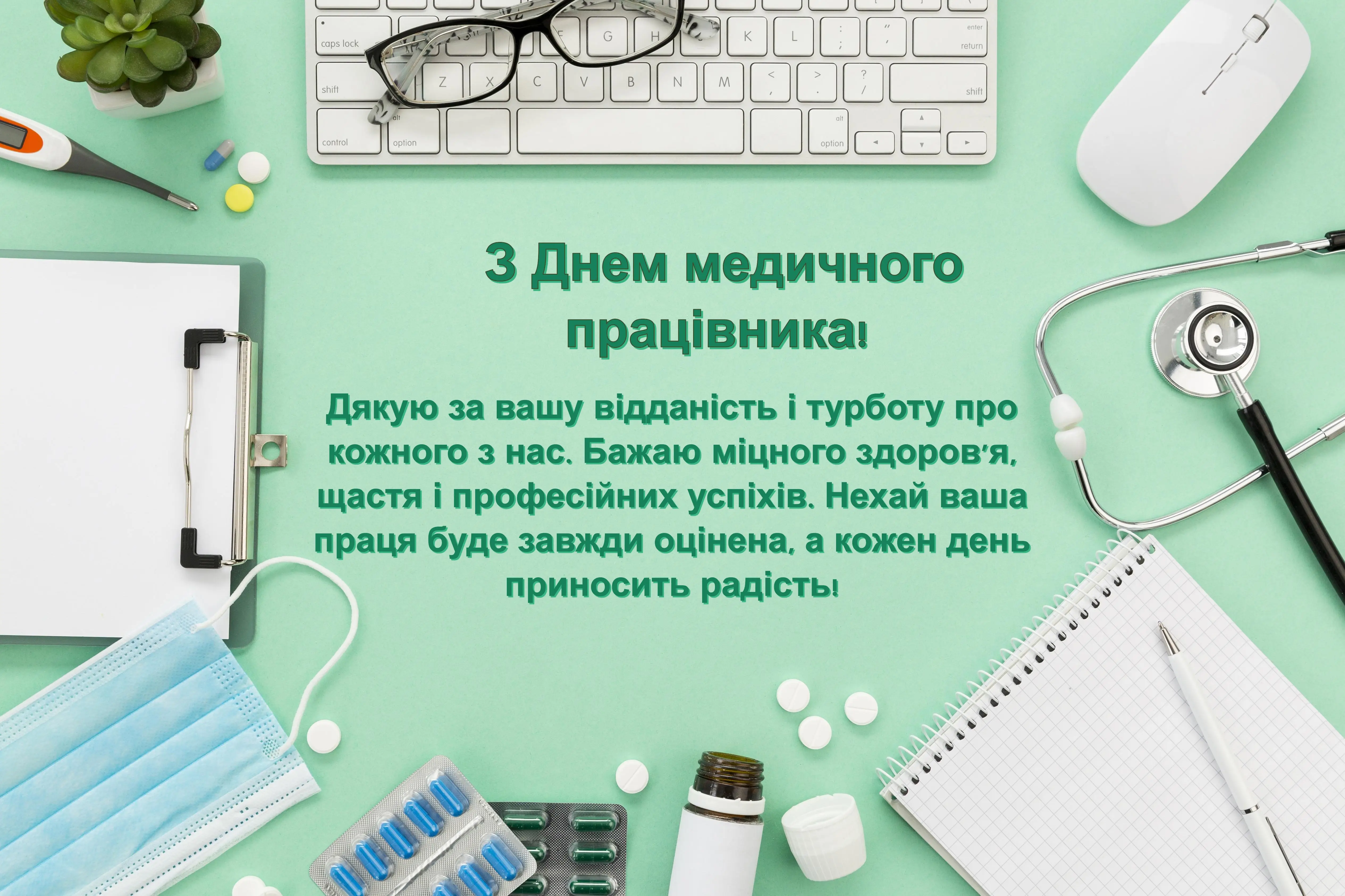 Зображення для новини З Днем медичного працівника!
