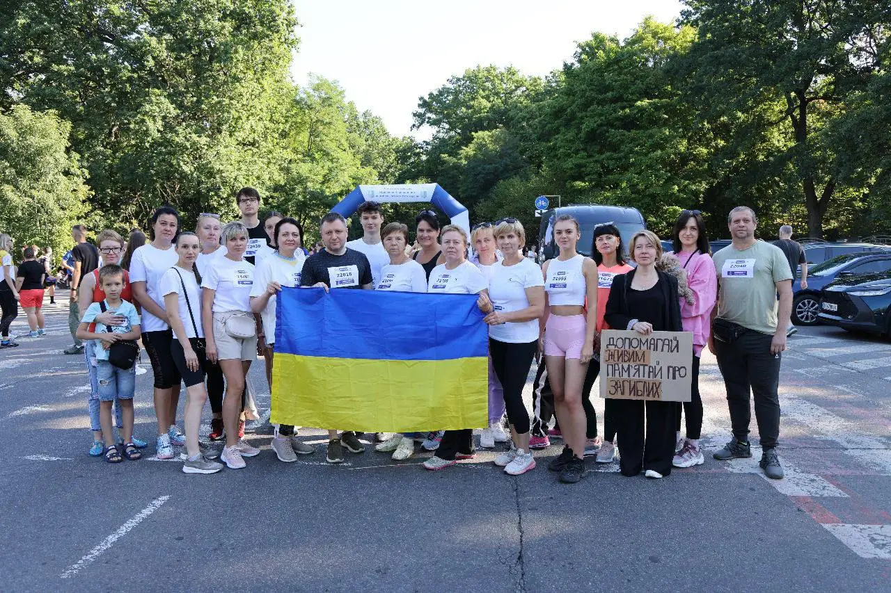 Зображення для новини Всеукраїнський забіг в памʼять Героїв України
