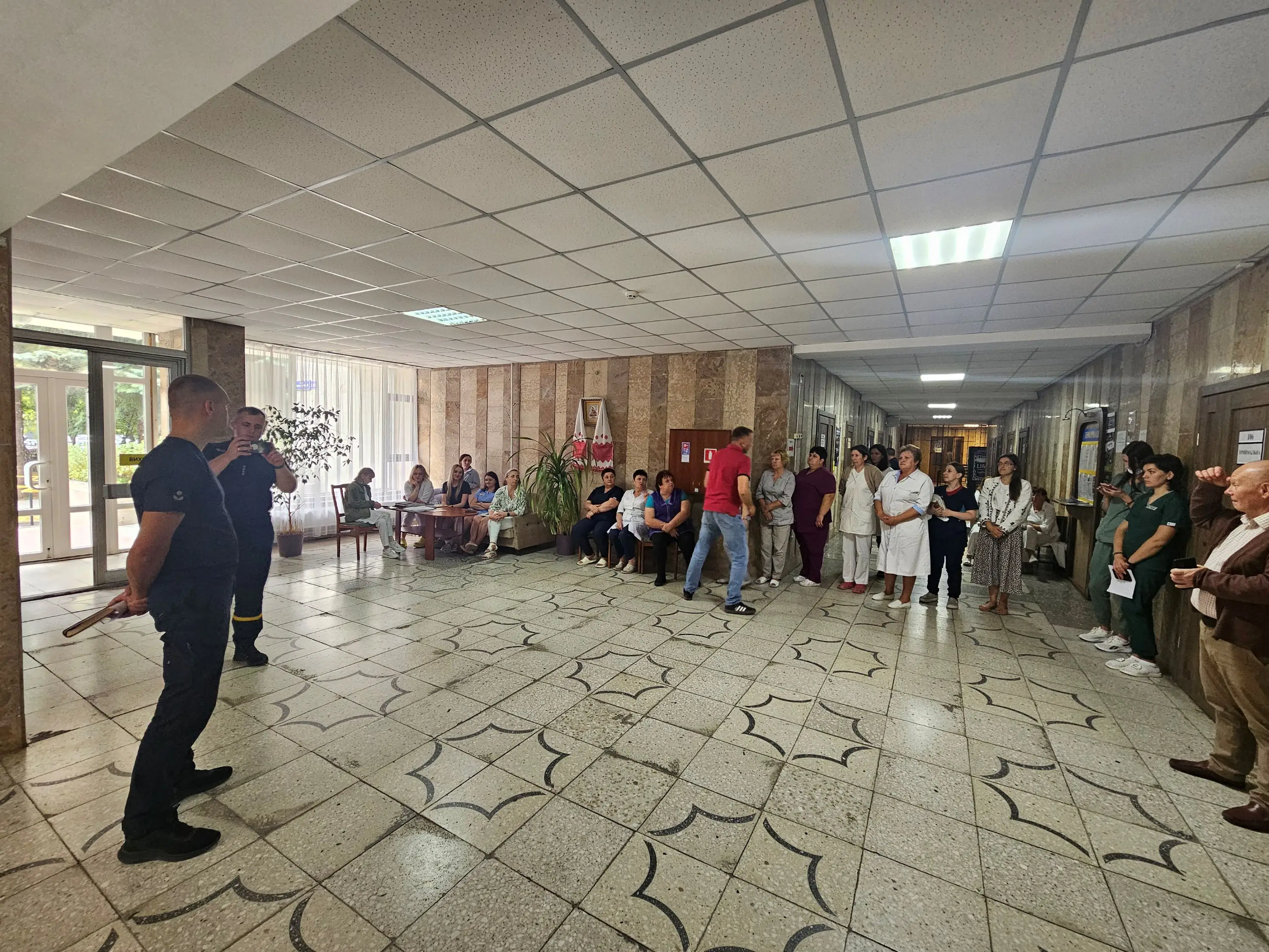 Зображення для новини Відбулось навчання з пожежної безпеки