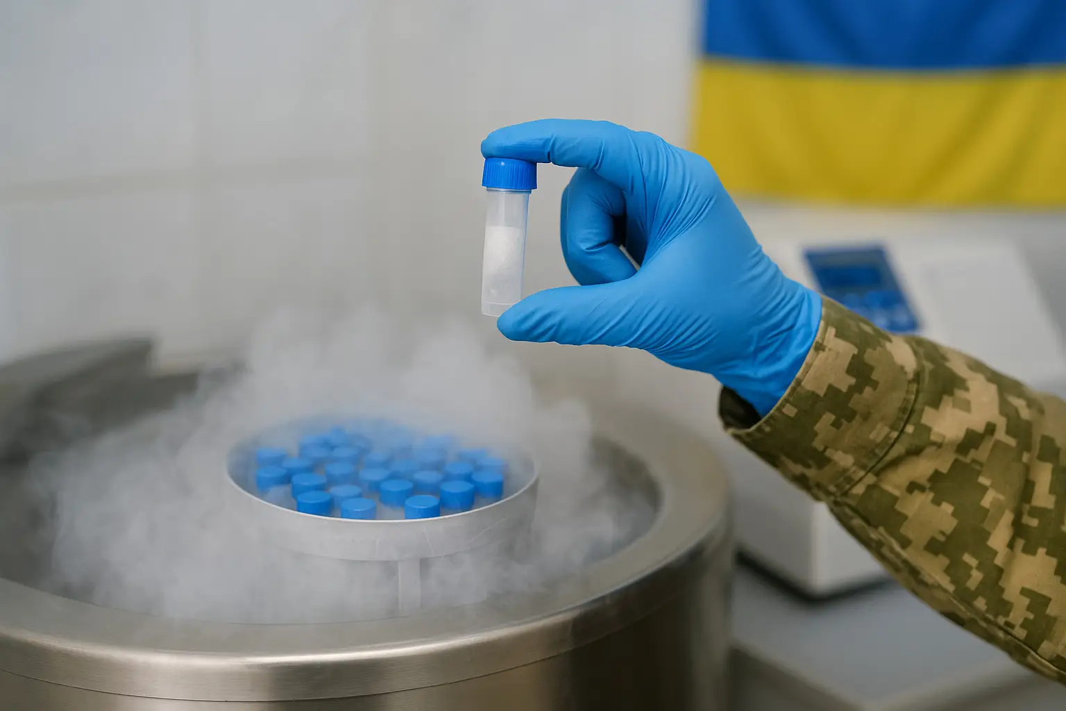 Зображення для новини Право військовослужбовців та силових структур на безоплатне збереження репродуктивних клітин під час воєнного стану