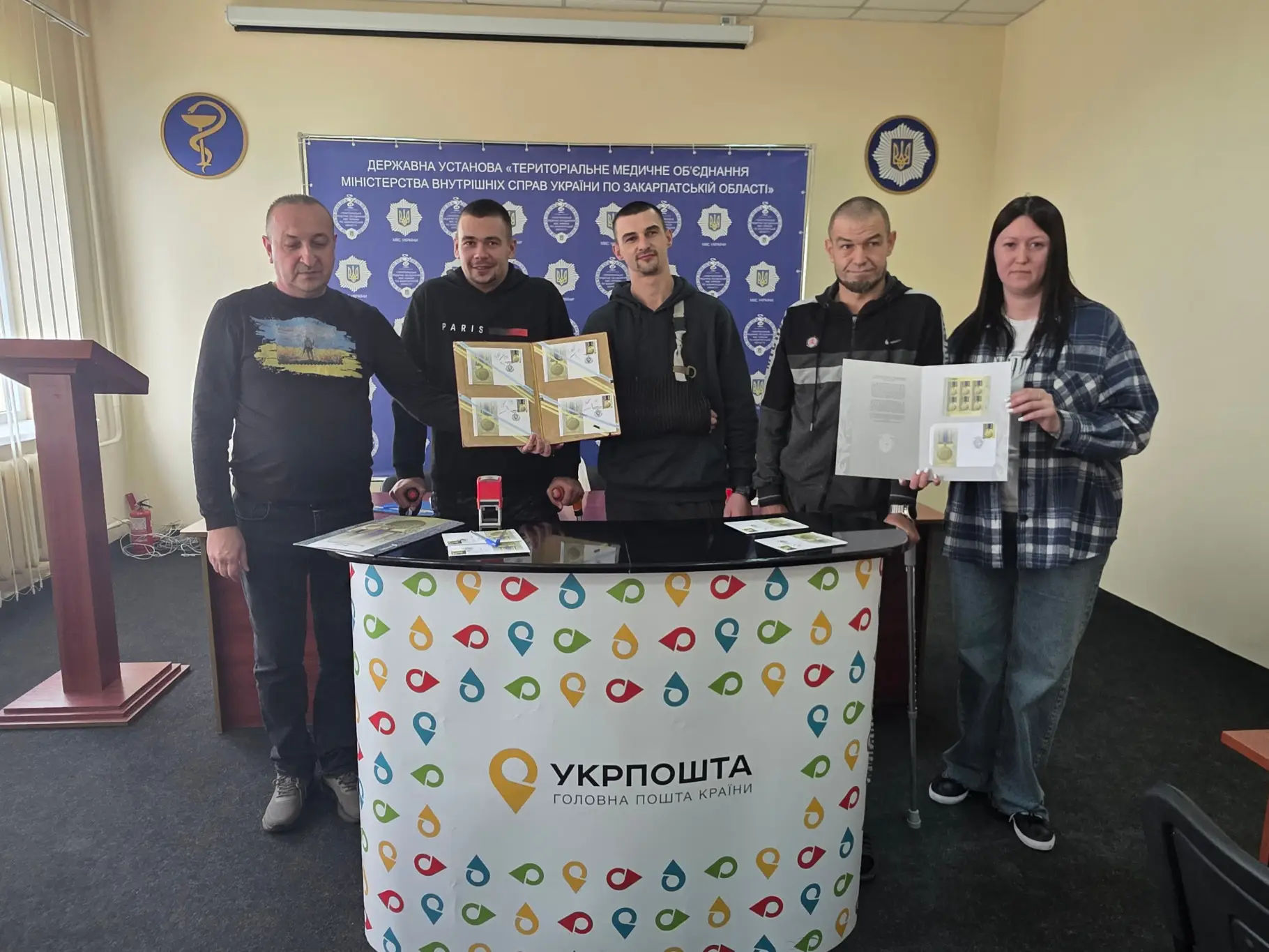 Зображення для новини До Дня захисників і захисниць України в ДУ «ТМО МВС України по Закарпатській області» відбулися урочисті заходи