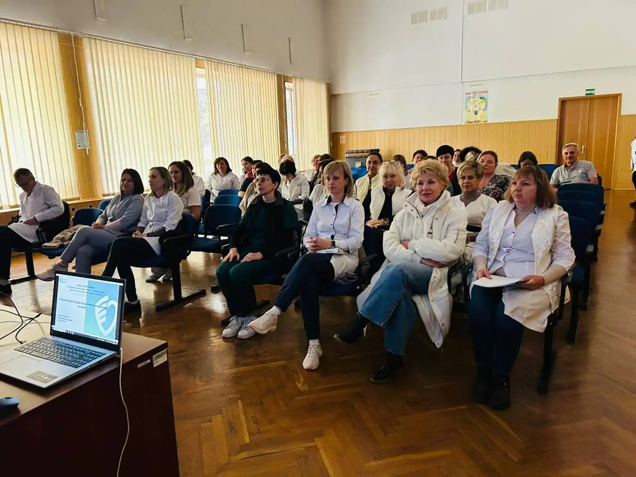 Зображення для новини Проведено навчання щодо готовності до реагування на спалах кору