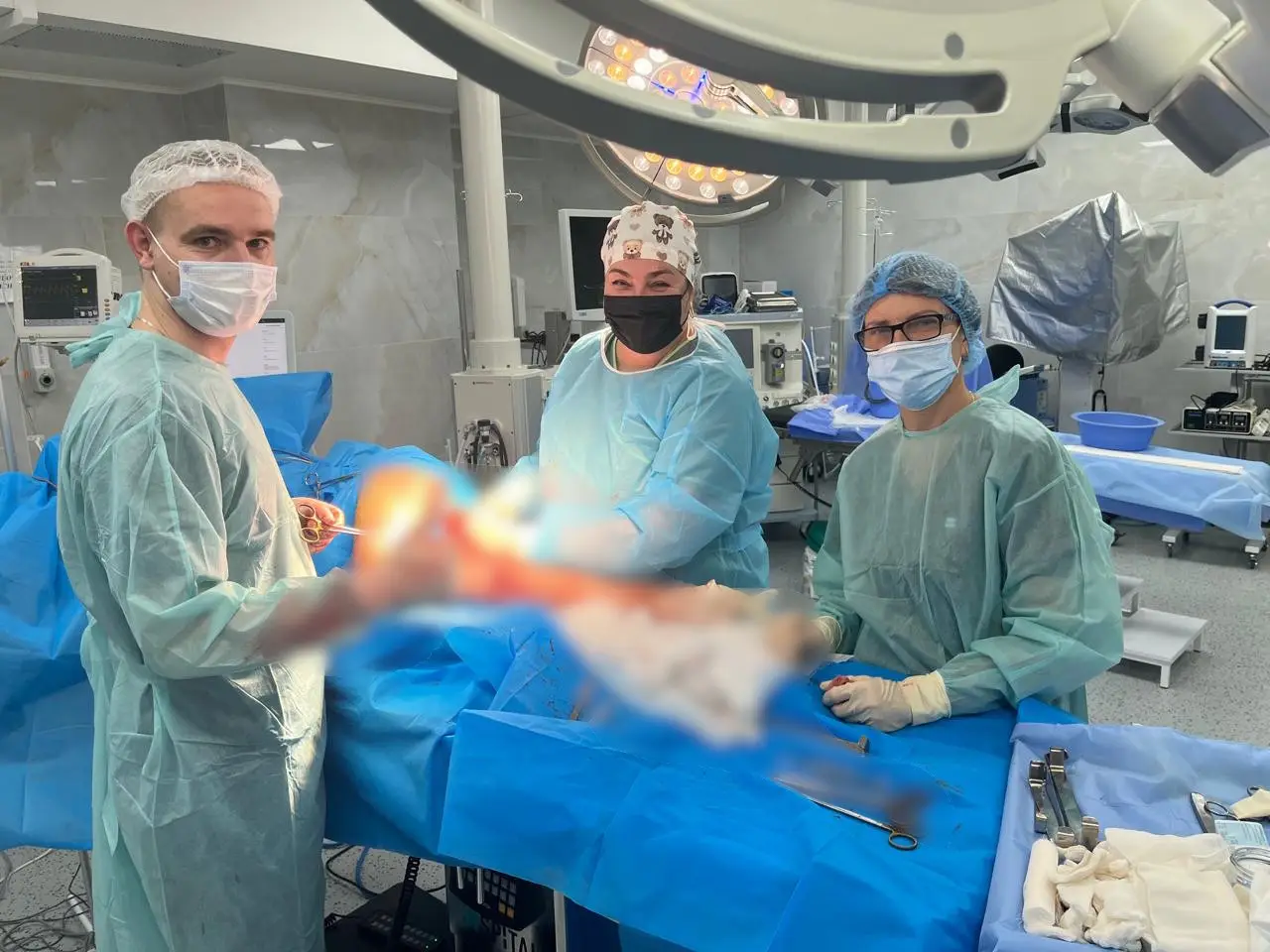 Зображення для новини Реконструкція ранового дефекту  після мінно-вибухової травми