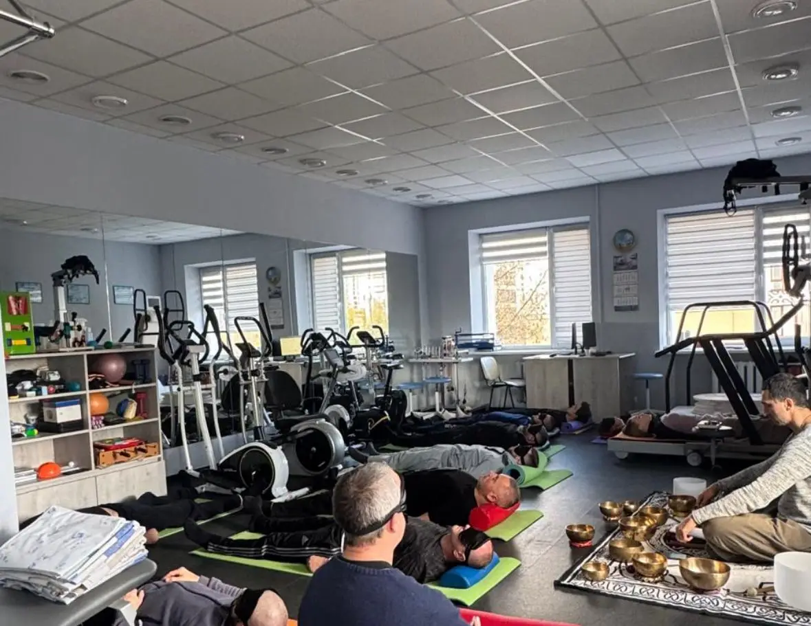 Зображення для новини Звукотерапевтичні зустрічі для військовослужбовців які проходять лікування та реабілітацію.
