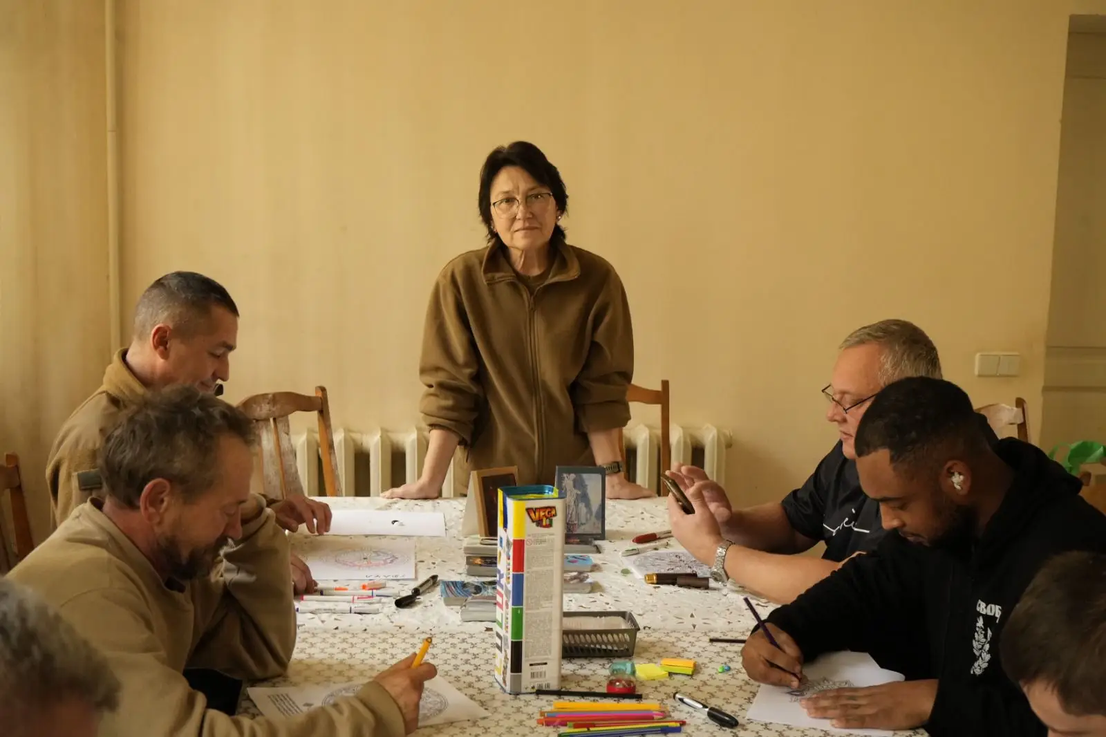 Зображення для новини Психологи Центрального ОТО відвідали військовослужбовців