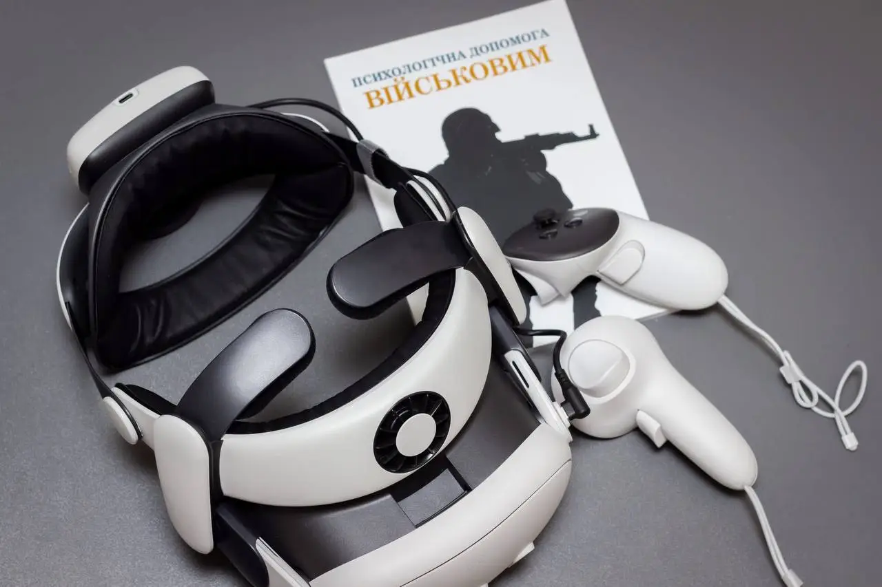 Зображення для новини VR-терапія для подолання травматичного досвіду війни