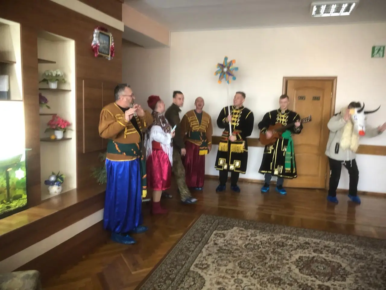 Зображення для новини Колядки творчого колективу в/ч 3054