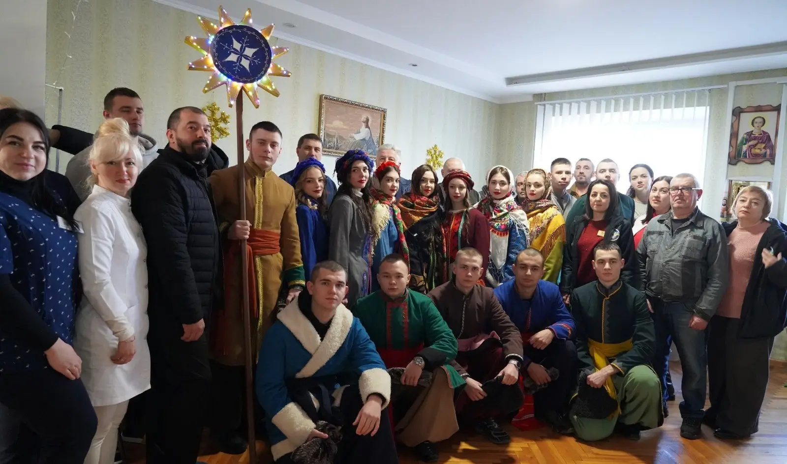 Зображення для новини Курсанти Донецького державного університету внутрішніх справ привітали колектив ТМО МВС по Кіровоградській області з Різдвом