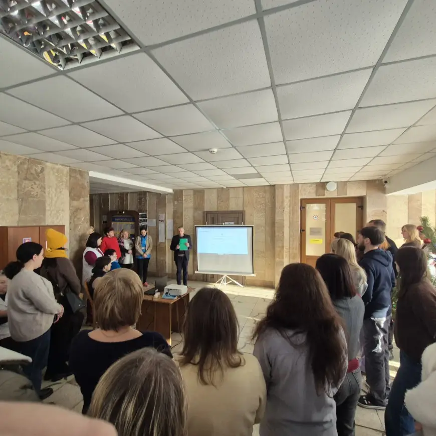 Зображення для новини Відбулось  навчання з евакуації у разі надзвичайних ситуацій