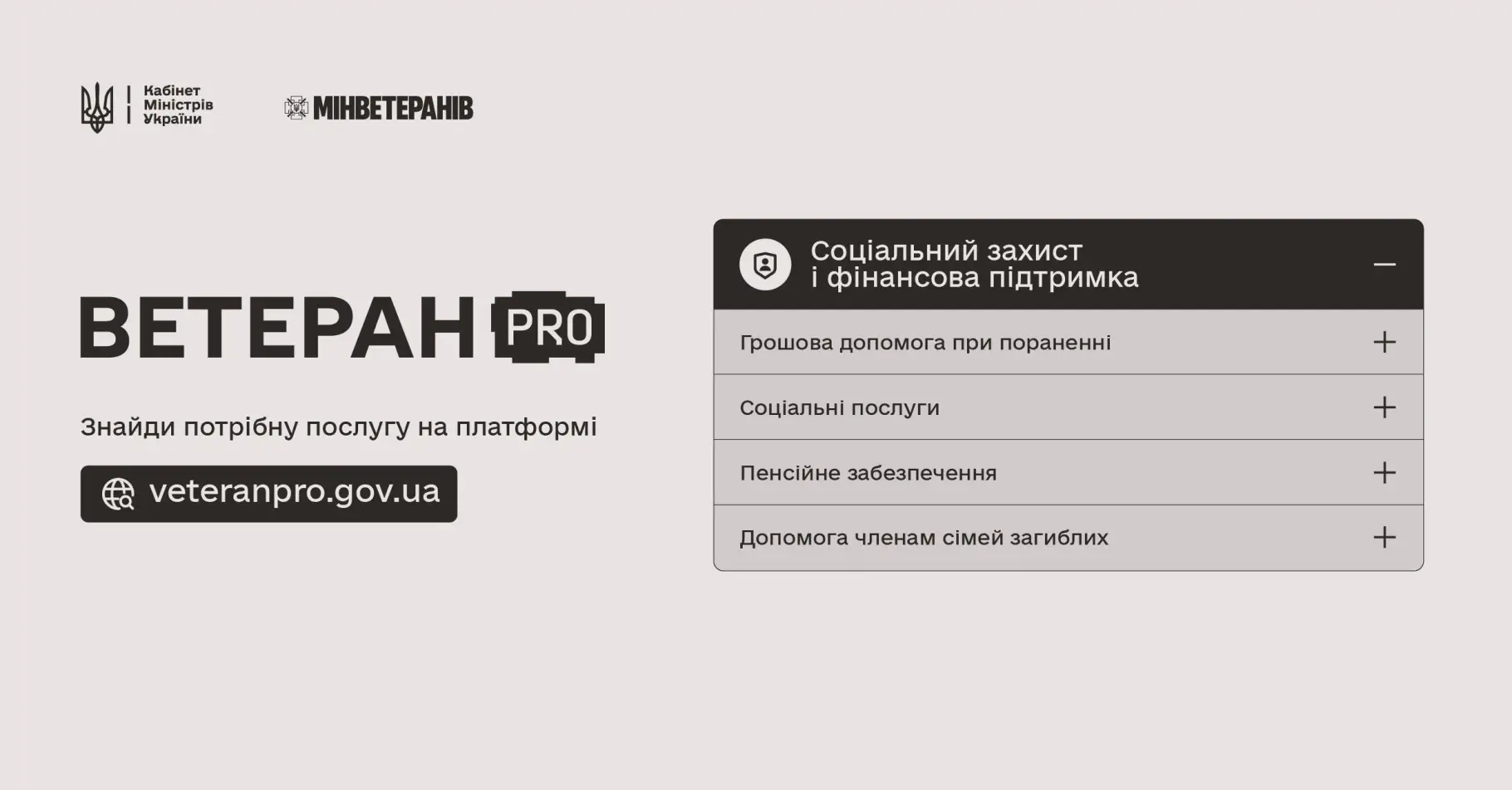 Зображення для новини Ветеран PRO: всі державні послуги для захисників на одній платформі