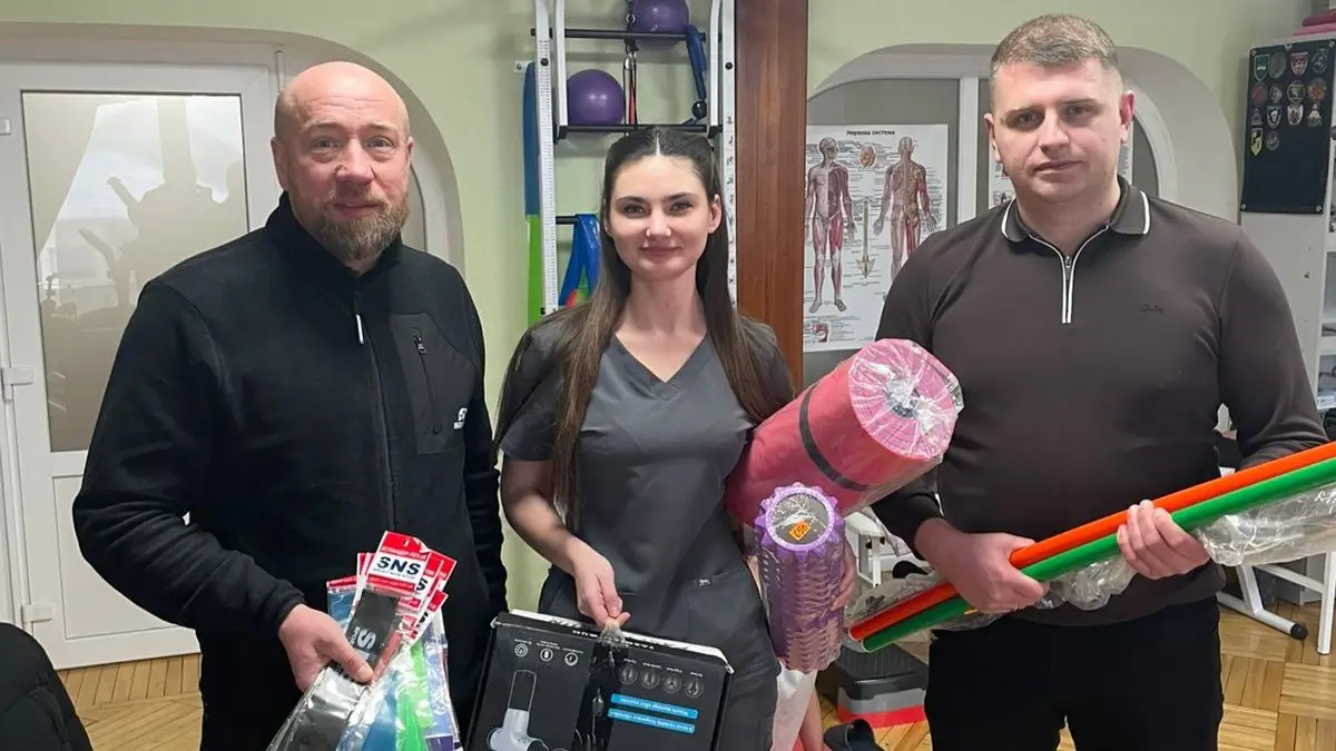 Зображення для новини Сила в єдності: нове обладнання для реабілітації наших захисників
