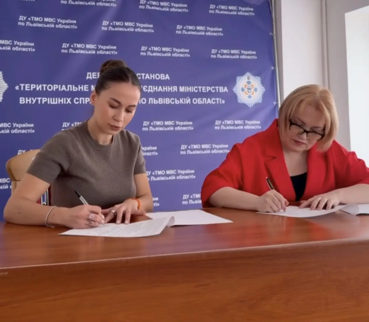 Зображення для новини Підписання меморандуму про співпрацю між ДУ "ТМО МВС України по Львівській області" та ГО "УКРАЇНСЬКА АСОЦІАЦІЯ ПТСР"