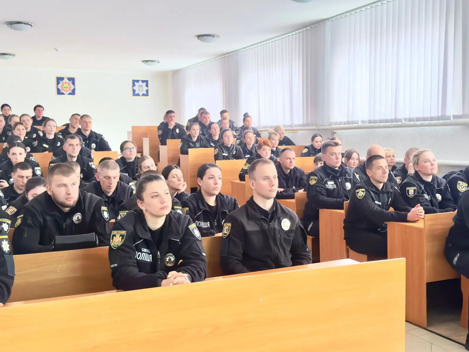 Зображення для новини З нагоди Всесвітнього дня здоров’я, 7 квітня,  лікарка ДУ «ТМО МВС України по Кіровоградській області» провела лекцію в МЦППП «Академія поліції Донецького державного університету» щодо здорового харчування.