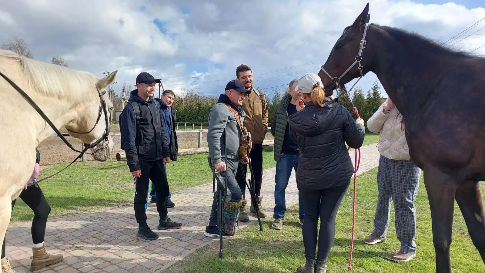 Зображення для новини Заняття з іпотерапії  в ГО кінно-спортивному клубі «ІМПУЛЬС»