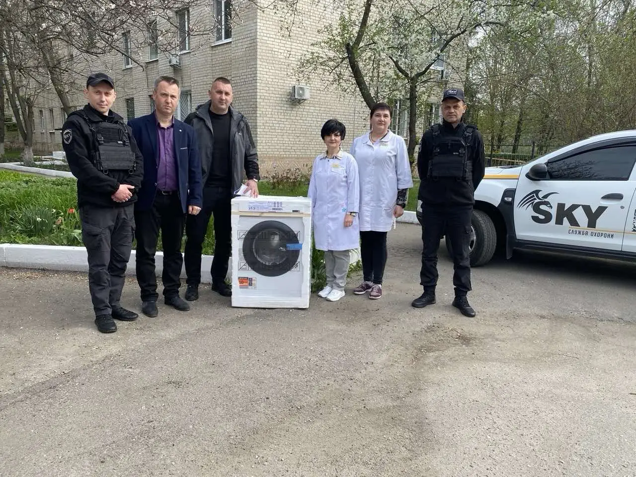 Зображення для новини Висловлюємо  щиру вдячність ТОВ «SKY охоронні системи»