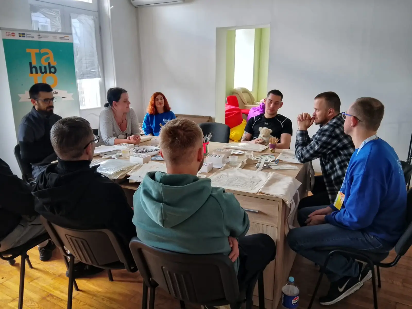 Зображення для новини Арт-терапія для поранених