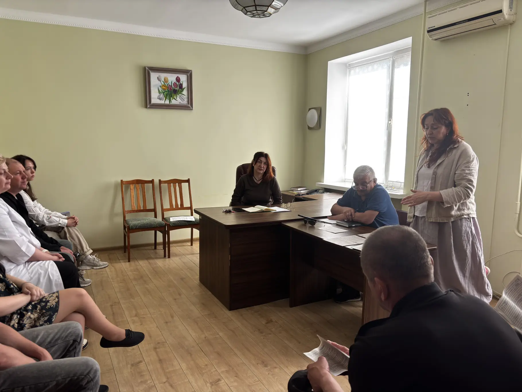 Зображення для новини Зустріч з ветеранами в ДУ «ТМО МВС України по Волинській області»