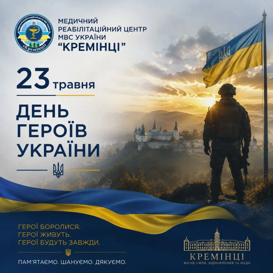 Зображення для новини 23 травня — День Героїв України!