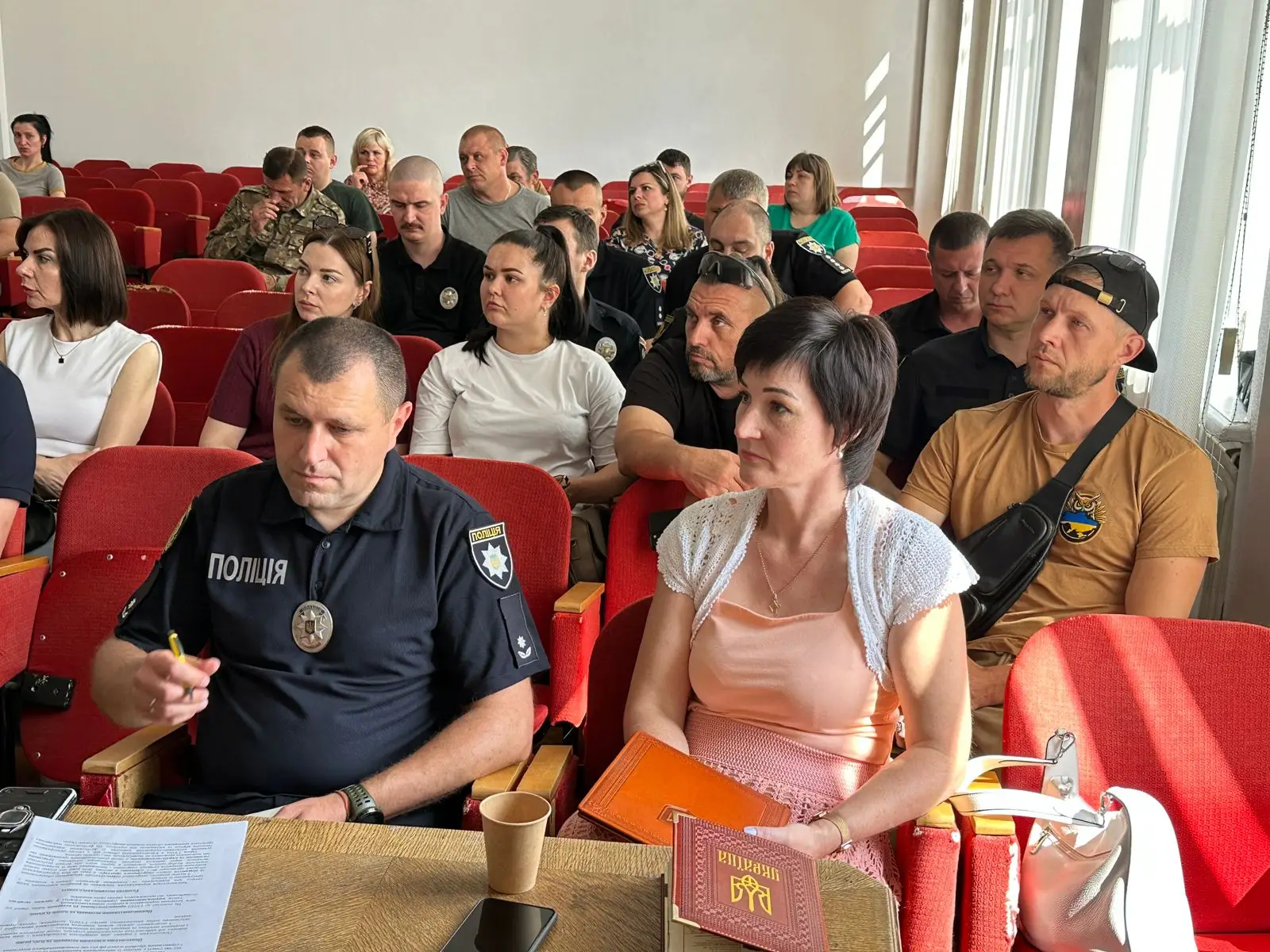 Зображення для новини Завідувач сектору соціального захисту і супроводу постраждалих та членів їх сімей прийняла участь у зустрічі-діалозі з ветеранами війни
