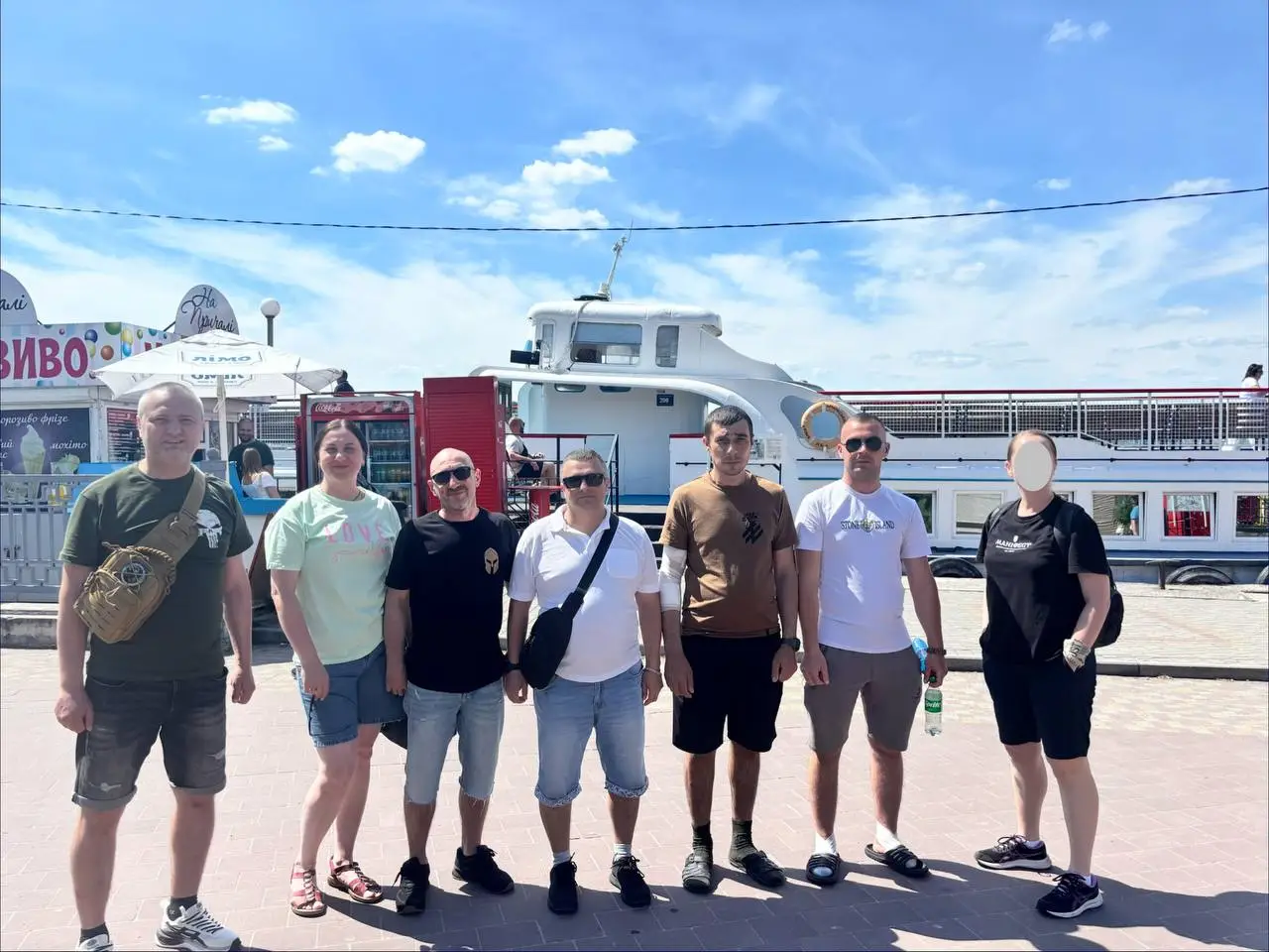 Зображення для новини Знайомство з Тернополем та прогулянка на катері: для військовослужбовців, які проходять лікування в ДУ «ТМО МВС України по Тернопільській області», організовано змістовне дозвілля
