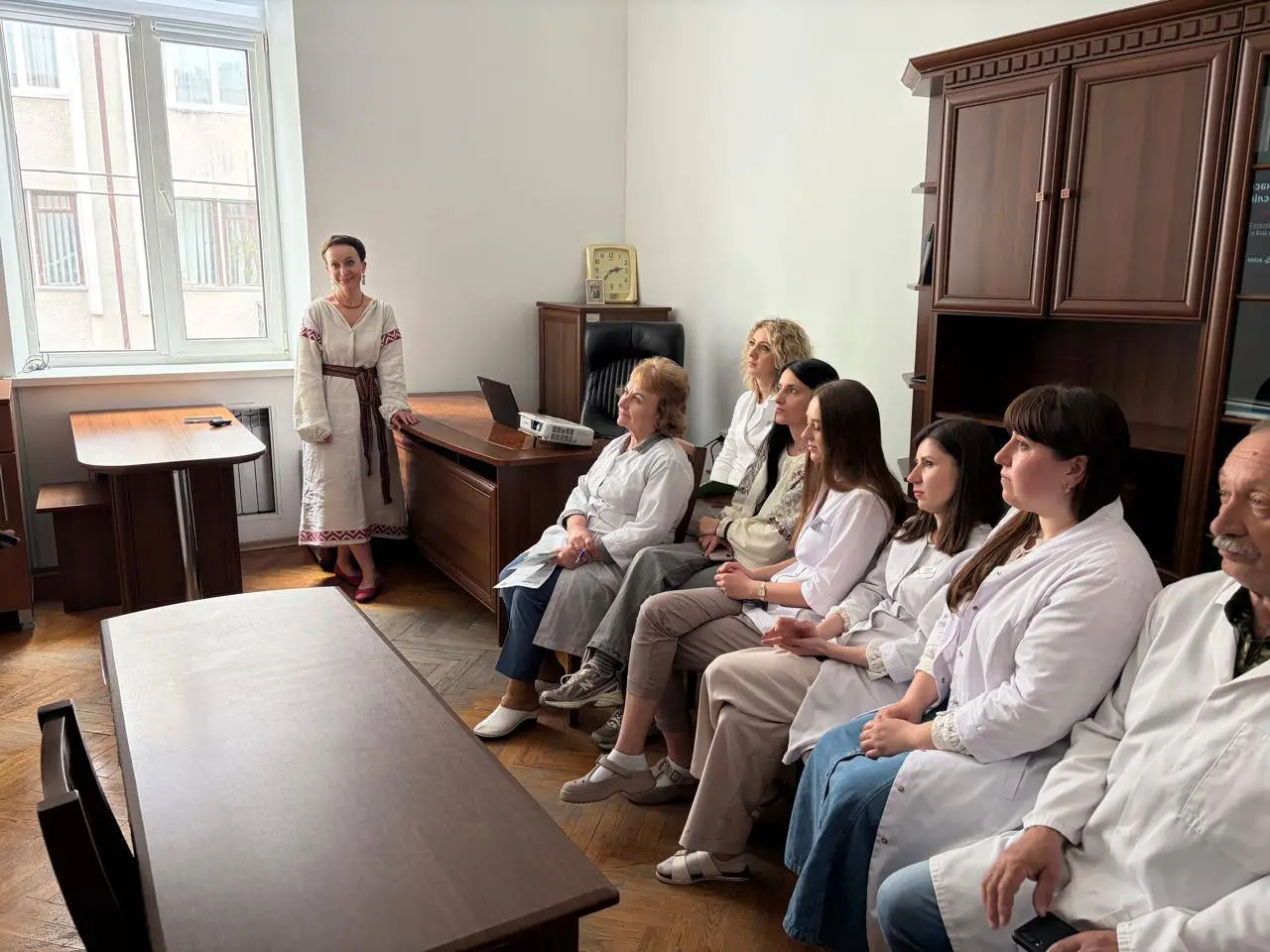 Зображення для новини У Державній установі «Територіальне медичне об’єднання Міністерства внутрішніх справ України по Тернопільській області» провели науково-практичну лекцію для лікарів  на тему: «Сучасні підходи корекції дисліпідемій»