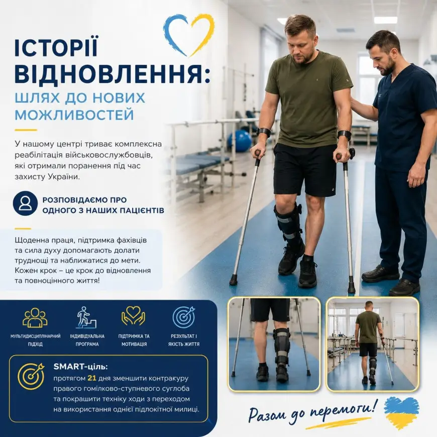 Зображення для новини Відновлення крок за кроком 💪