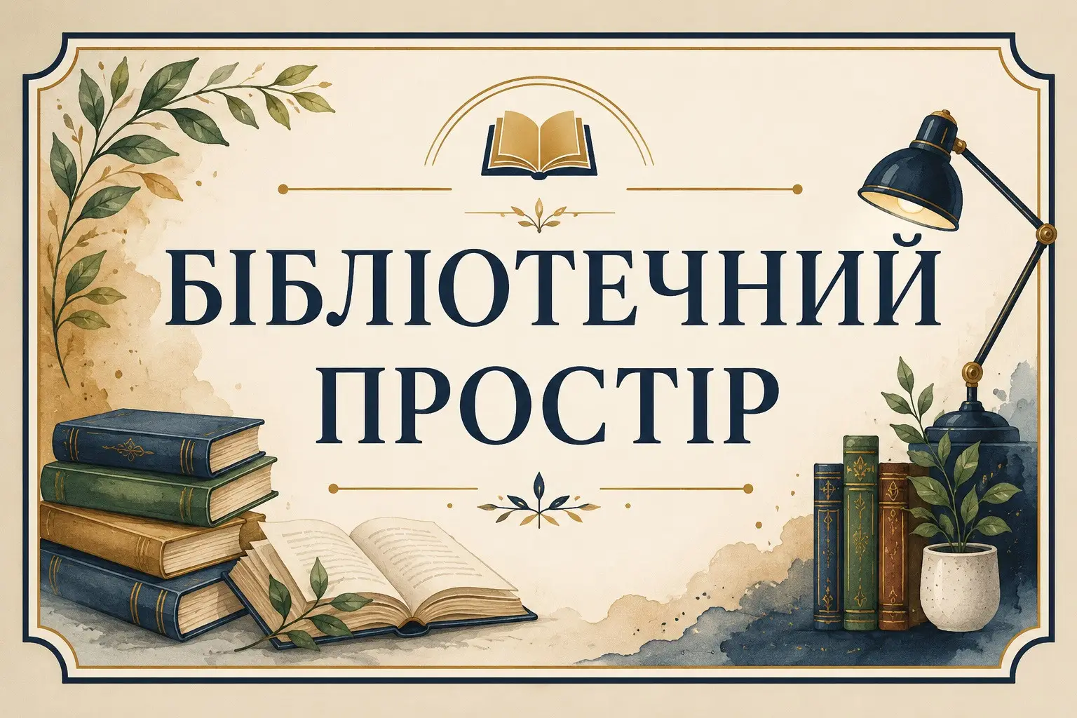 Зображення для новини Створення бібліотечного простору