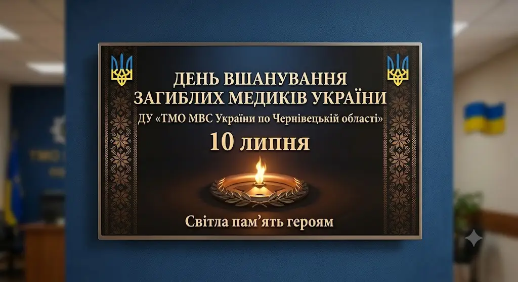 Зображення для новини Світло пам’яті: Вшанування подвигу медичних працівників, які віддали життя за Україну