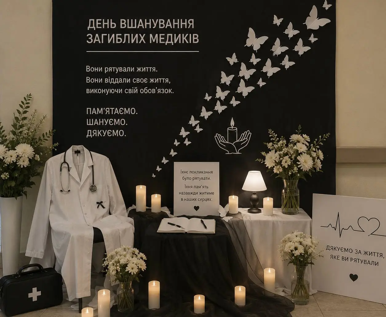 Зображення для новини День вшанування загиблих медиків