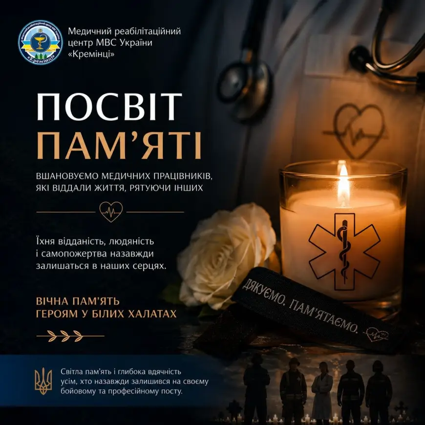 Зображення для новини 10 липня - День вшанування загиблого медика