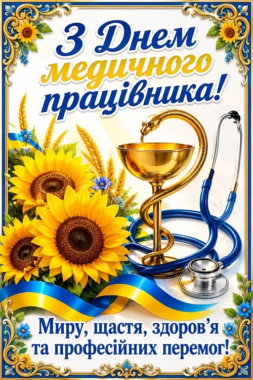 Зображення для новини Вітаємо з Днем медичного працівника!