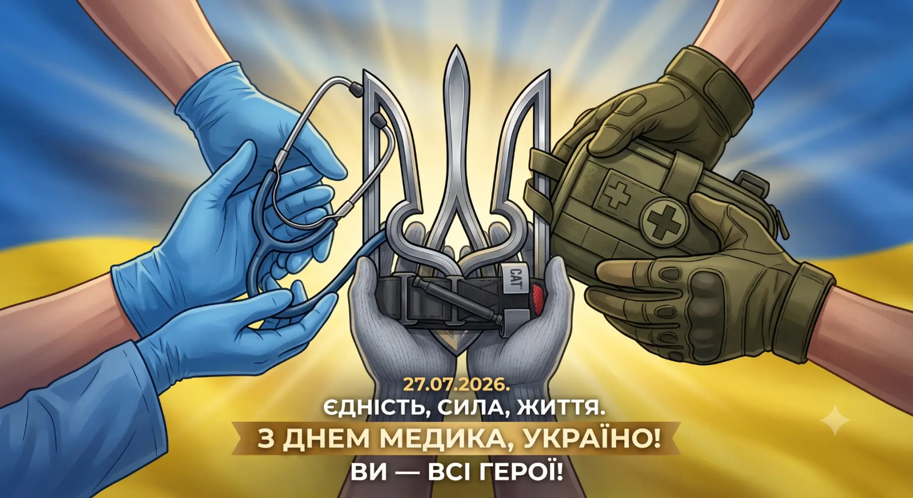 Зображення для новини ДЕНЬ МЕДИЧНОГО ПРАЦІВНИКА В НАШІЙ ЛІКАРНІ СТАВ СВЯТОМ ЄДНОСТІ ТА ВДЯЧНОСТІ!