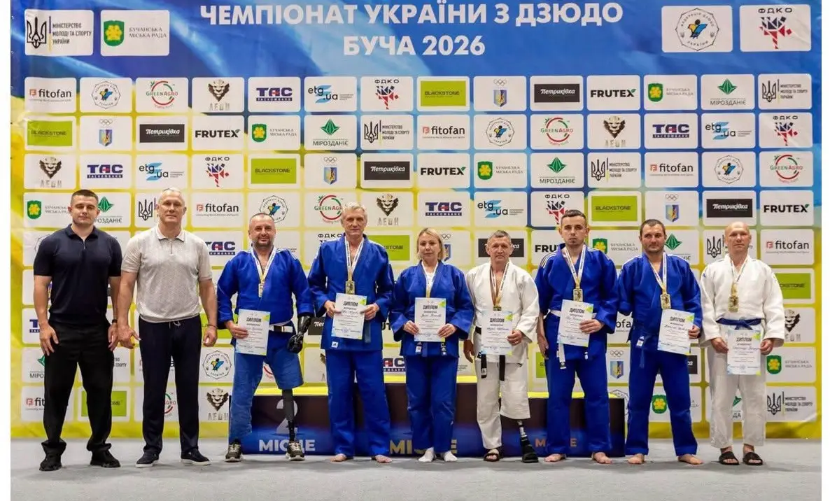 Зображення для новини Спорт як шлях до відновлення: ветерани з Вінниччини виступили на Всеукраїнському турнірі з адаптивного дзюдо