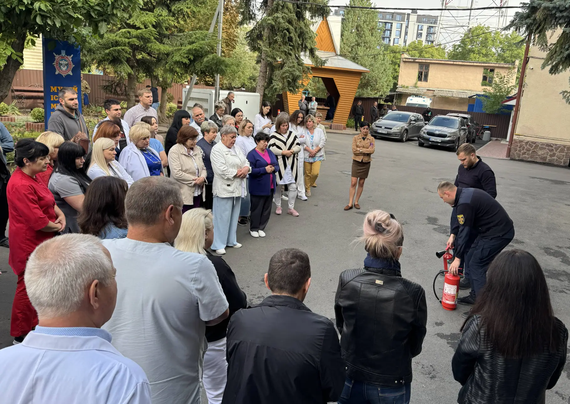 Зображення для новини Безпека понад усе: у ДУ «ТМО МВС України по Івано-Франківській області» відбулися безпекові навчання за участю ДСНС
