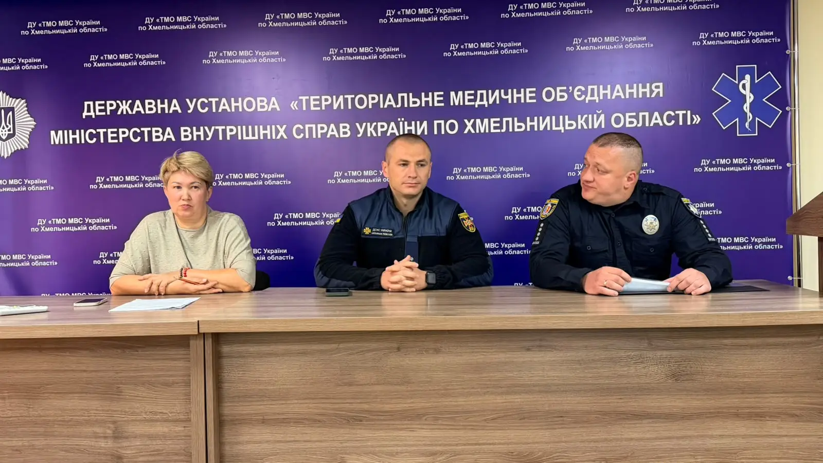 Зображення для новини Спільне навчання для медичних працівників щодо культури безпеки та дій працівників при можливих надзвичайних ситуаціях.