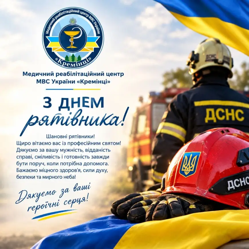Зображення для новини 🚒З Днем рятівника України!