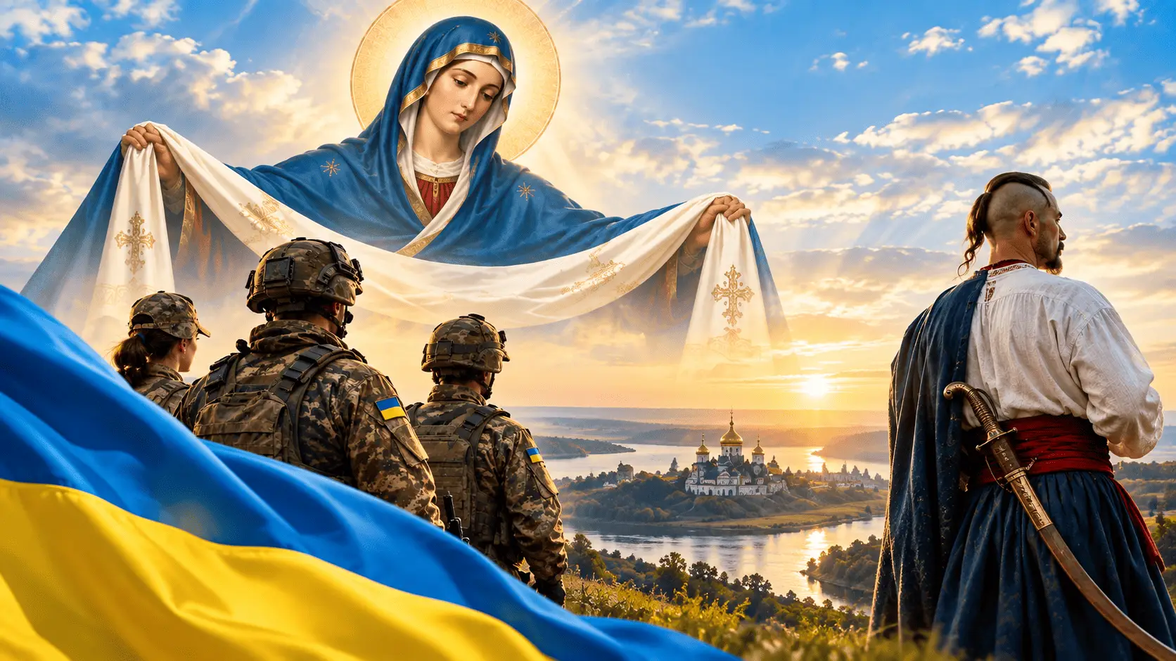 Зображення для новини З Днем захисників і захисниць України та святом Покрови Пресвятої Богородиці!