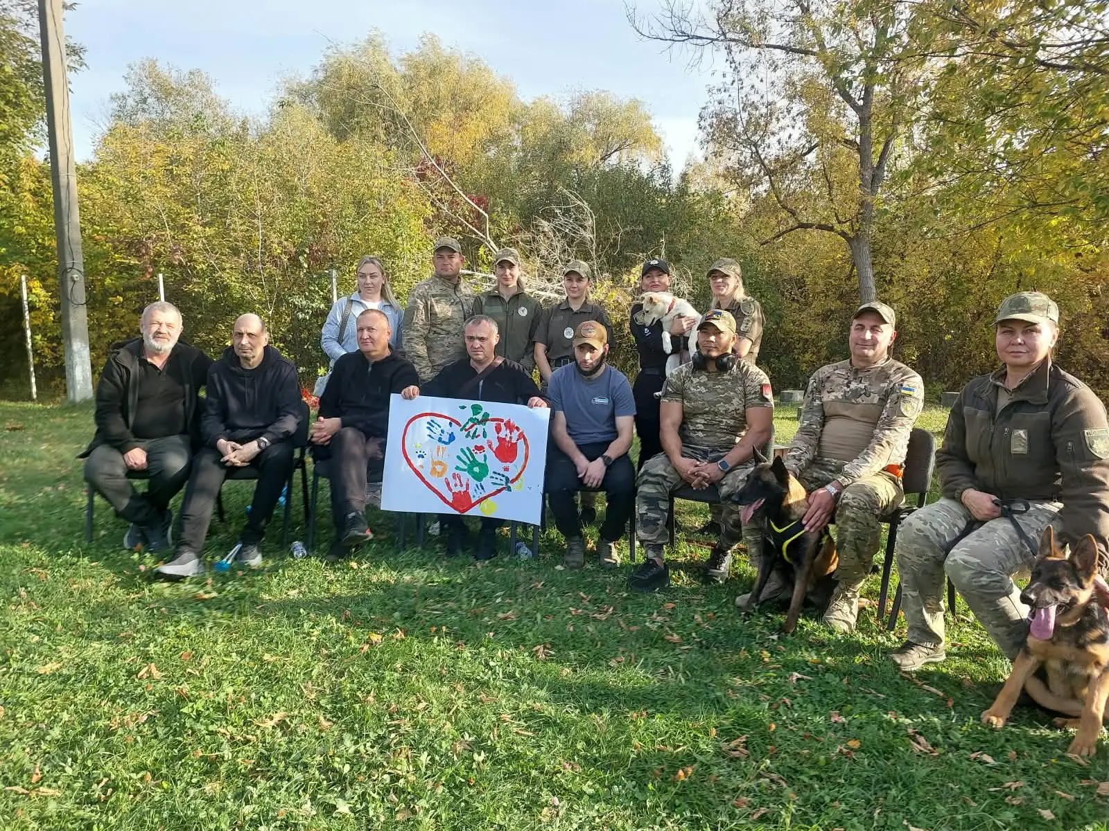 Зображення для новини Виїзд  до кінологічного центру ГУНП в Полтавській області
