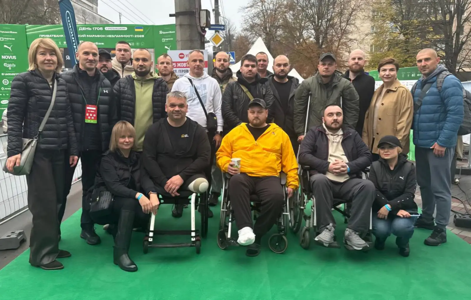 Зображення для новини Ветерани Хмельниччини та поранені захисники — учасники Марафону Незламності 2026!