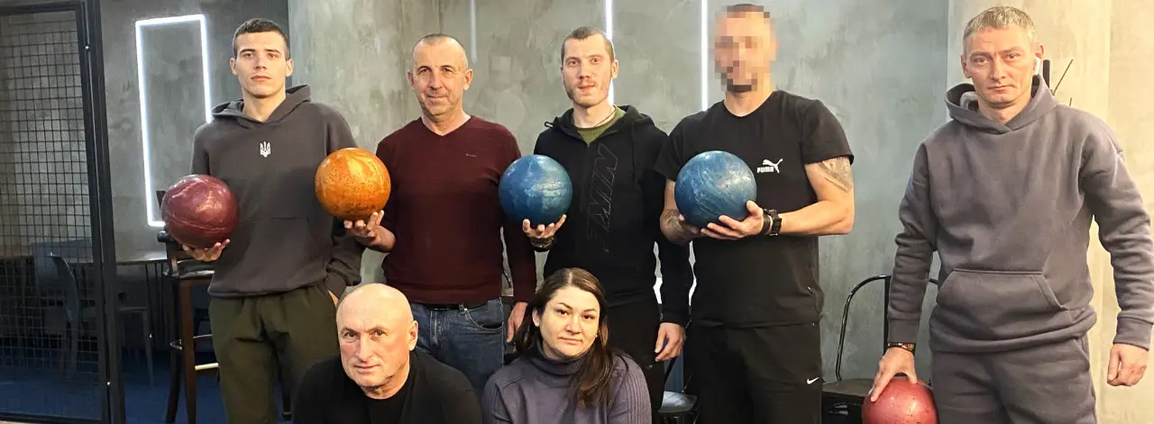 Зображення для новини Боулінг для реабілітації військових