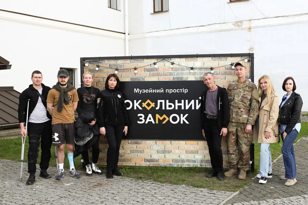 Зображення для новини На екскурсії в музейному просторі «Окольний замок».