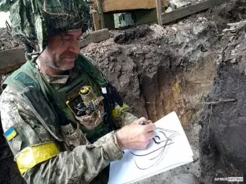 Зображення для новини Митці у камуфляжі