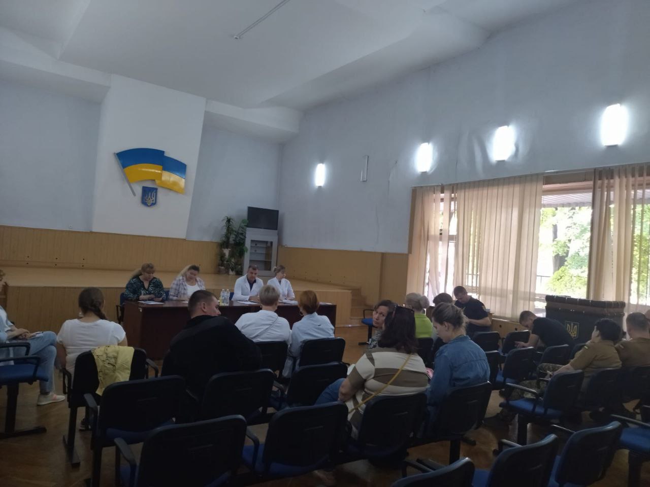 Зустріч  з представниками  ЦНАП, ГУ ПФУ по Дніпропетровській області, обласною організацією товариства  Червоного Христа України, військових частин і соціальних відділень та служб НГУ, НПУ ДСНС.